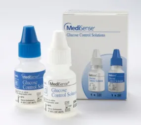 Precision Xtra Control Solution Blood Glucose 0.5 oz Bottle High / Low Box of 2