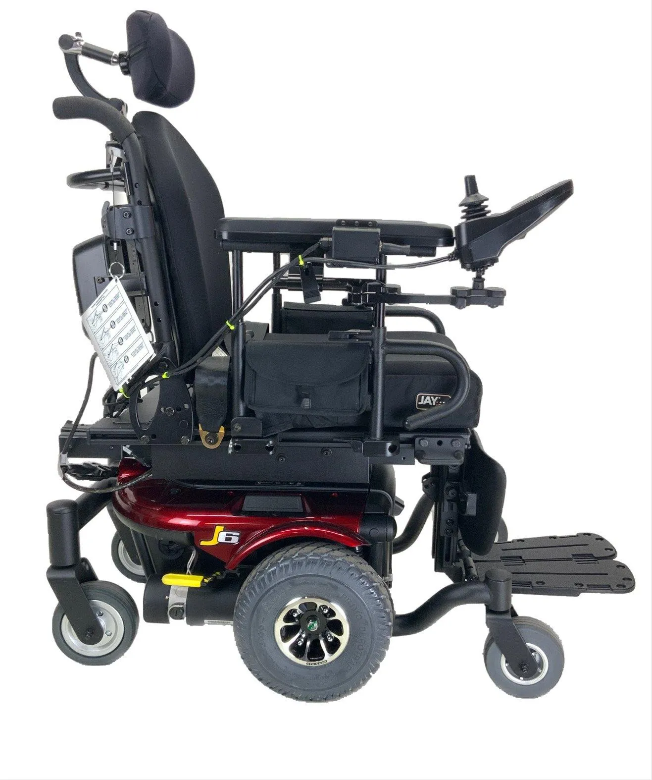 Pride Mobility Jazzy J6 Rehab Power Chair | Power Tilt | 16 x 18 Seat |