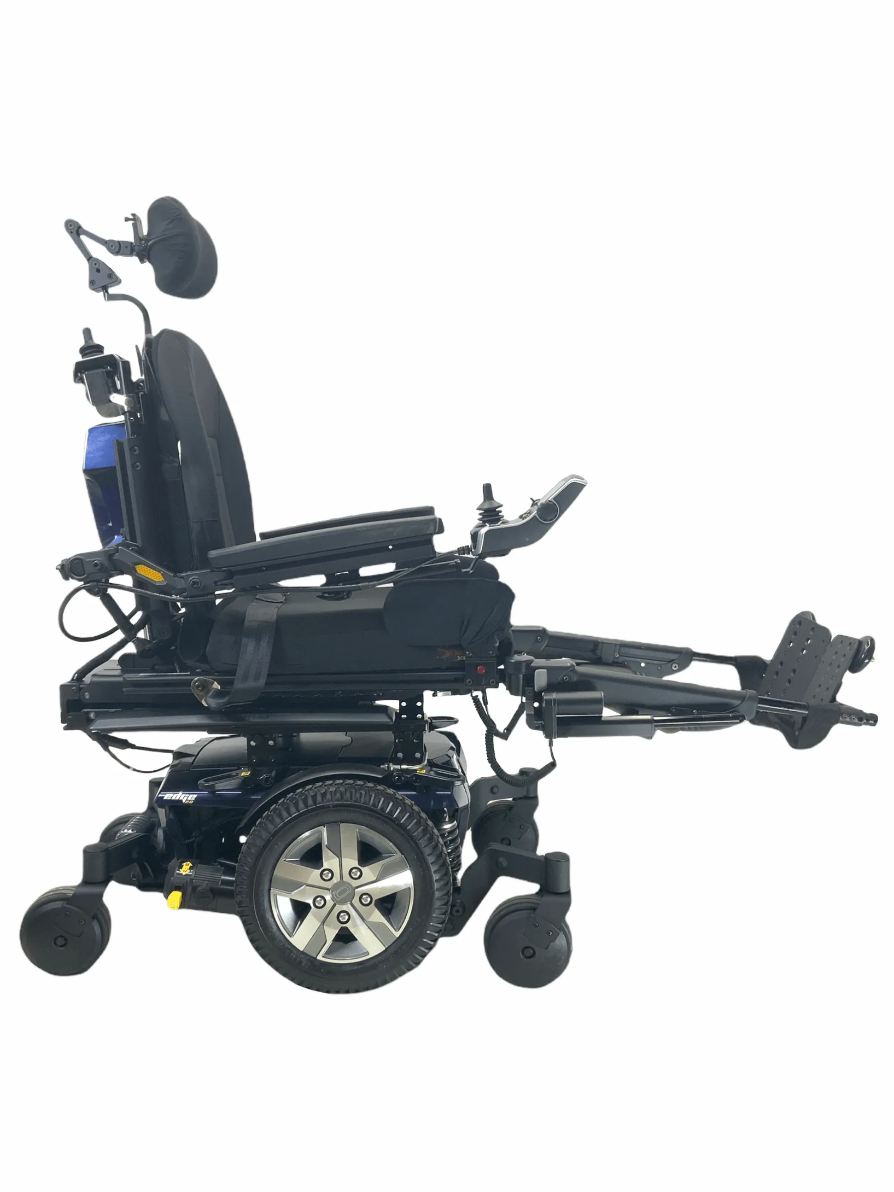 Pride Mobility Quantum Q6 Edge 2.0 iLevel Power Wheelchair | 16" x 18" Seat |  Seat Elevate, Tilt, Recline, Power Legs