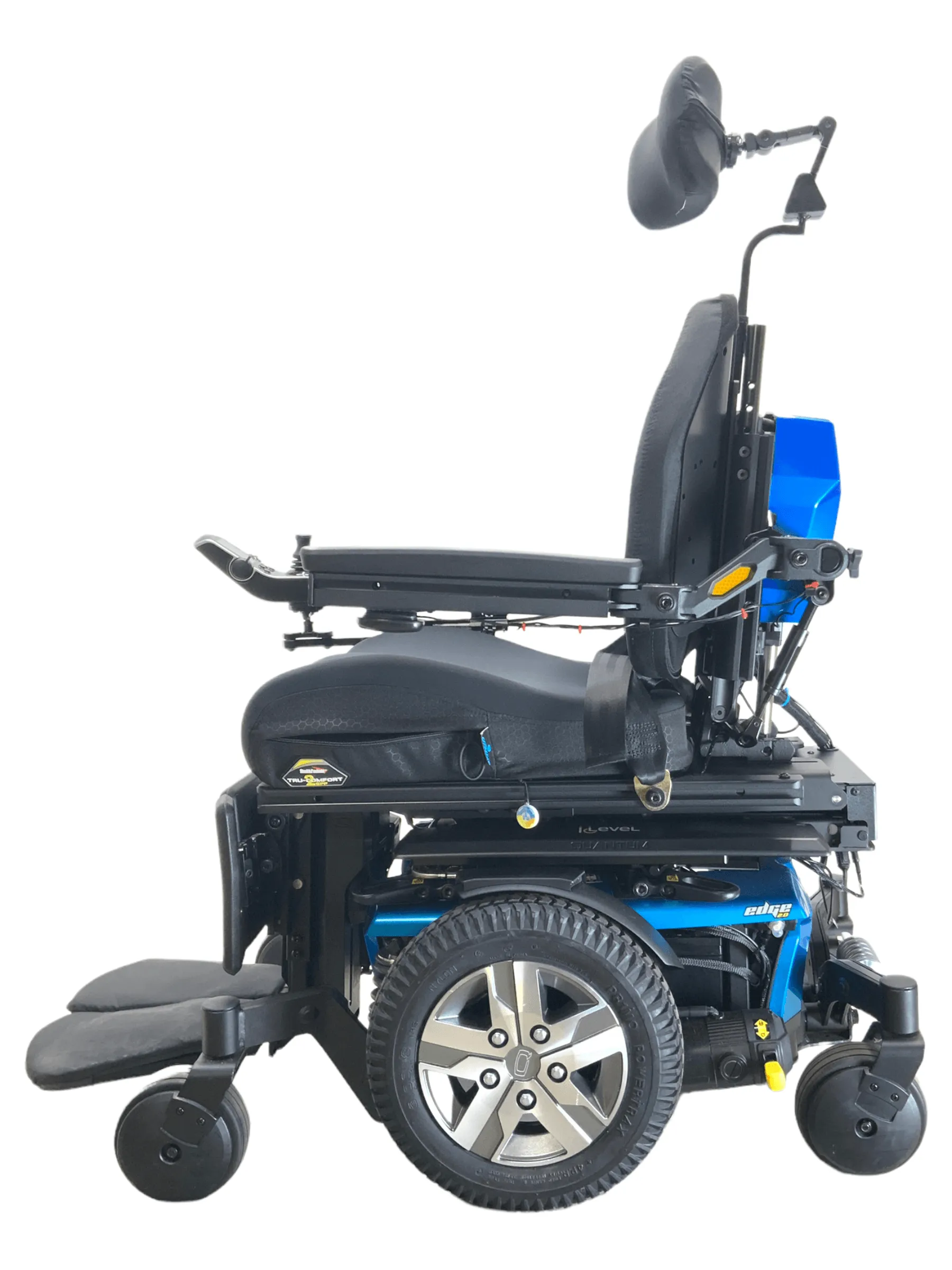 Pride Mobility Quantum Q6 Edge 2.0 iLevel Power Wheelchair | 18 x 20 Seat | Seat Elevate, Tilt, Recline, Power Legs