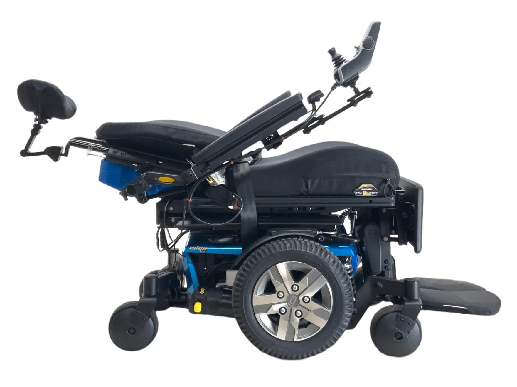 Pride Mobility Quantum Q6 Edge 2.0 iLevel Power Wheelchair | 18 x 20 Seat | Seat Elevate, Tilt, Recline, Power Legs