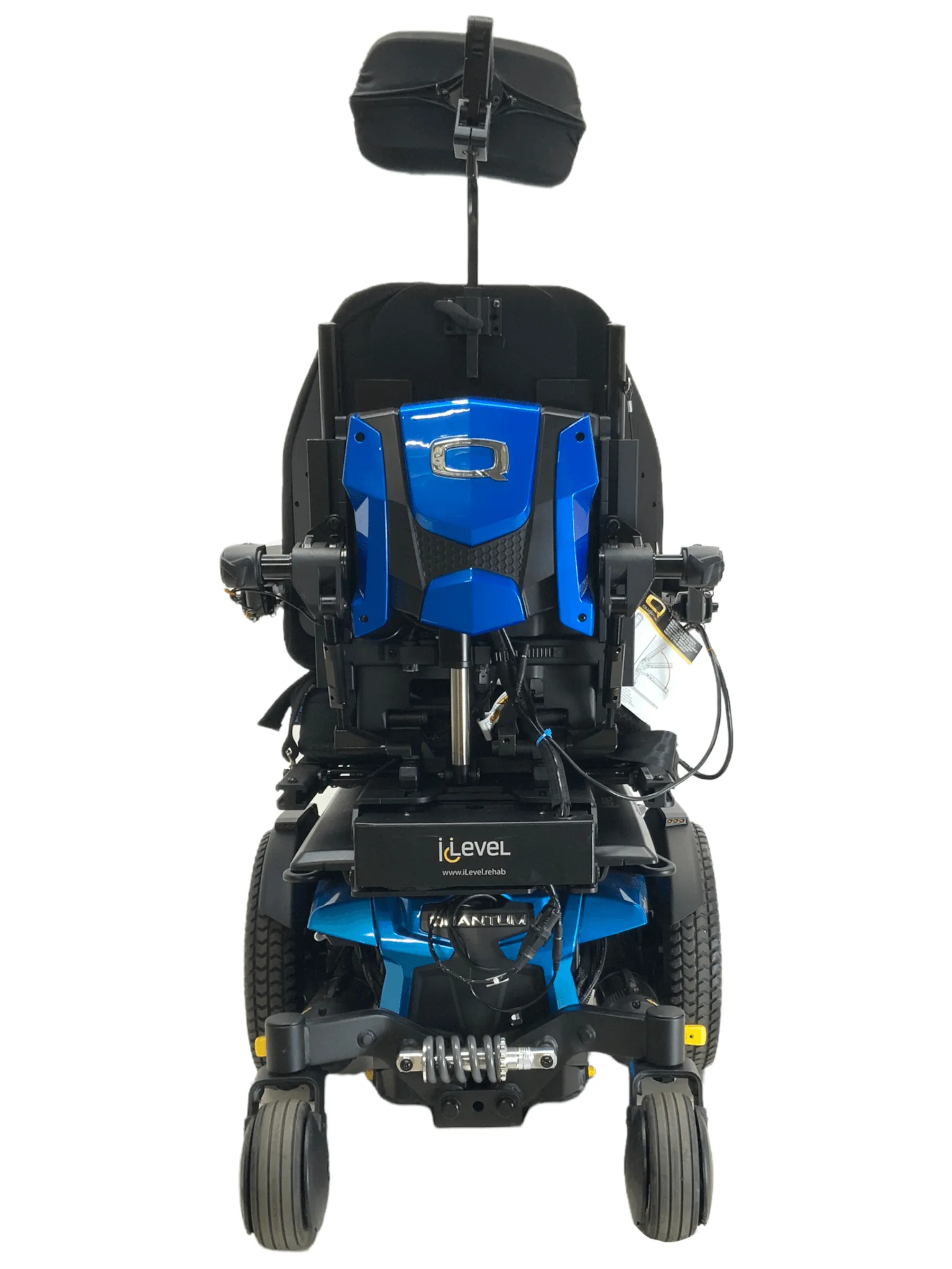 Pride Mobility Quantum Q6 Edge 2.0 iLevel Power Wheelchair | 18 x 20 Seat | Seat Elevate, Tilt, Recline, Power Legs