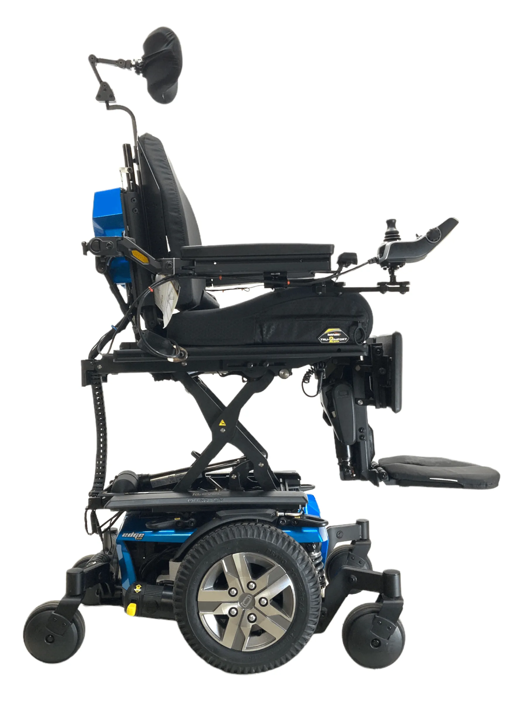 Pride Mobility Quantum Q6 Edge 2.0 iLevel Power Wheelchair | 18 x 20 Seat | Seat Elevate, Tilt, Recline, Power Legs