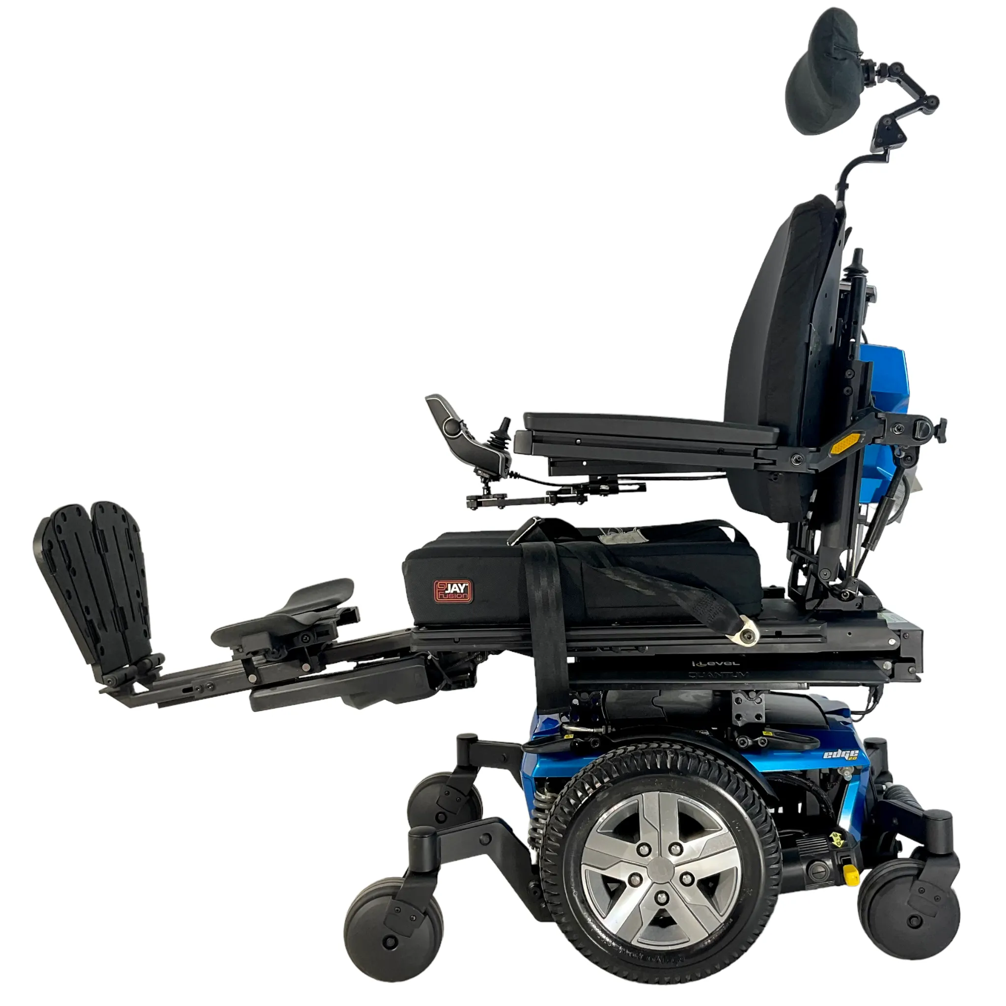 Pride Mobility Quantum Q6 Edge 2.0 Rehab Power Chair | 18 x 21 inch Seat |  iLevel Seat Elevate, Power Extending Legs