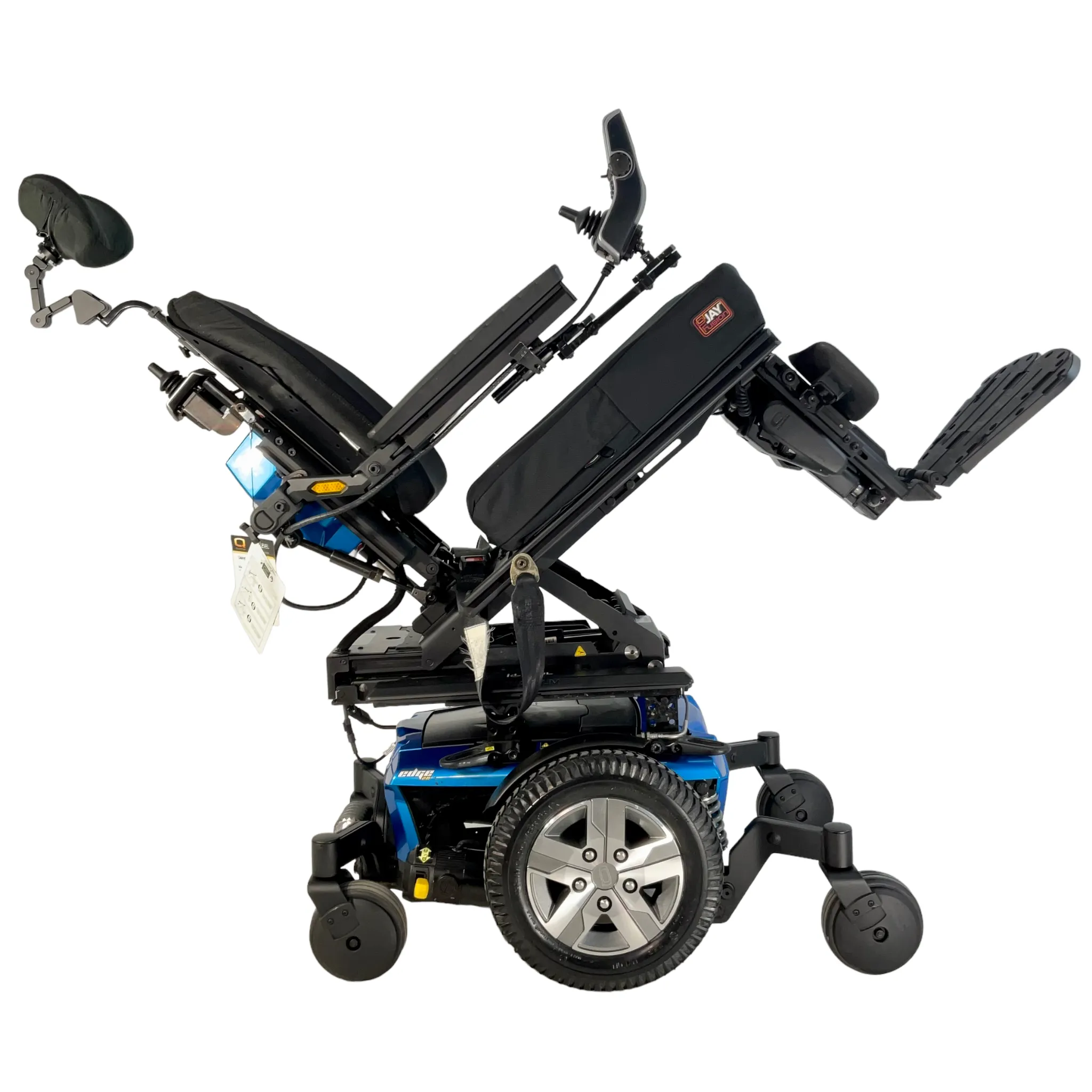 Pride Mobility Quantum Q6 Edge 2.0 Rehab Power Chair | 18 x 21 inch Seat |  iLevel Seat Elevate, Power Extending Legs