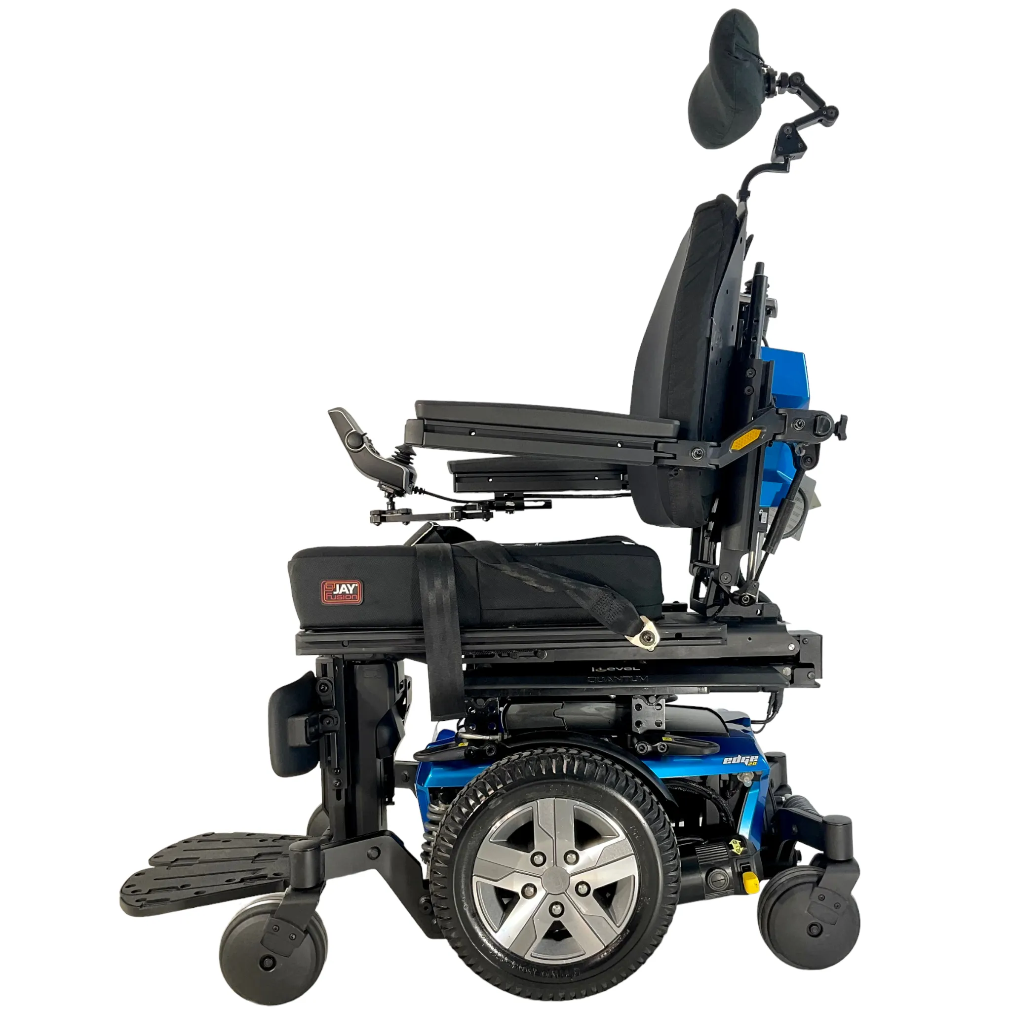 Pride Mobility Quantum Q6 Edge 2.0 Rehab Power Chair | 18 x 21 inch Seat |  iLevel Seat Elevate, Power Extending Legs