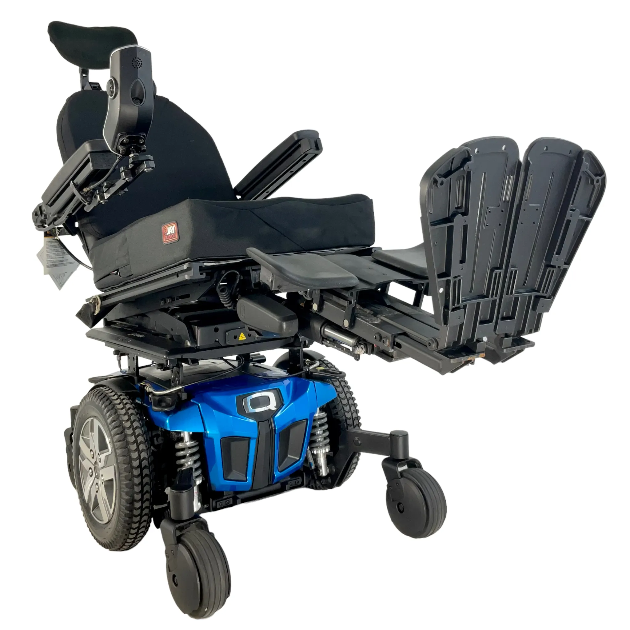 Pride Mobility Quantum Q6 Edge 2.0 Rehab Power Chair | 18 x 21 inch Seat |  iLevel Seat Elevate, Power Extending Legs