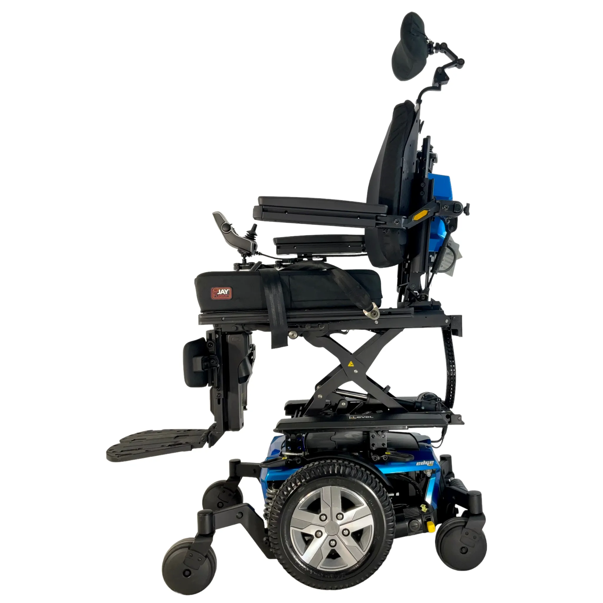 Pride Mobility Quantum Q6 Edge 2.0 Rehab Power Chair | 18 x 21 inch Seat |  iLevel Seat Elevate, Power Extending Legs
