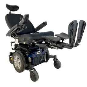 Pride Mobility Quantum Q6 Edge 2.0 Rehab Power Chair | 19 x 20 Seat | Tilt, Recline & Power Extending Legs | Only 5 Miles!