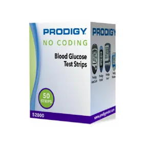 Prodigy 72500 no coding test strips. 50 Each