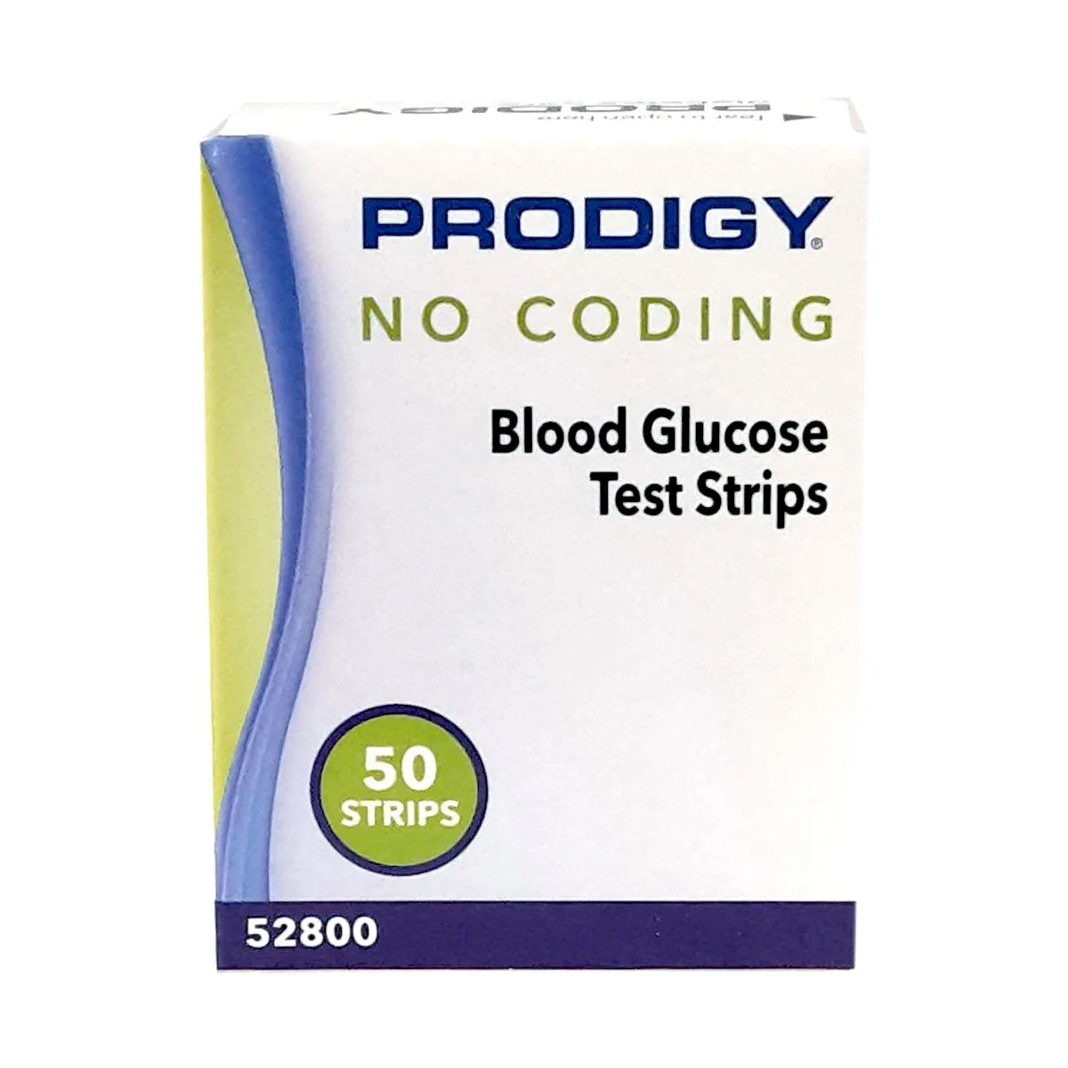 Prodigy No Coding Blood Glucose Test Strips
