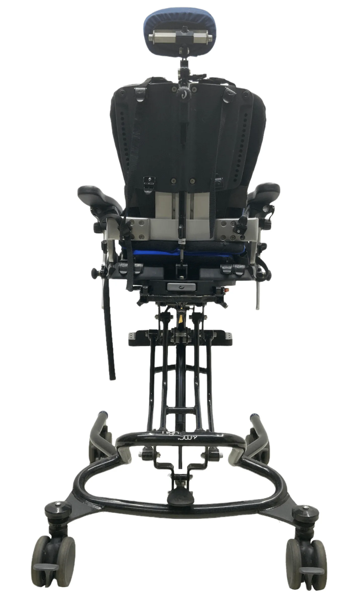 R82 High-Low X Frame Pediatric Activity Chair with Tilt | Thigh Lateral Supports, Chest Harness, Height Adjustable Armrests