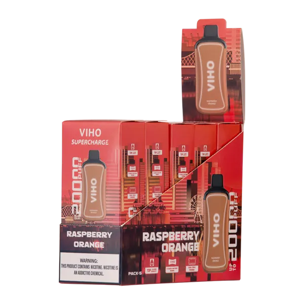 Raspberry Orange Viho Supercharge