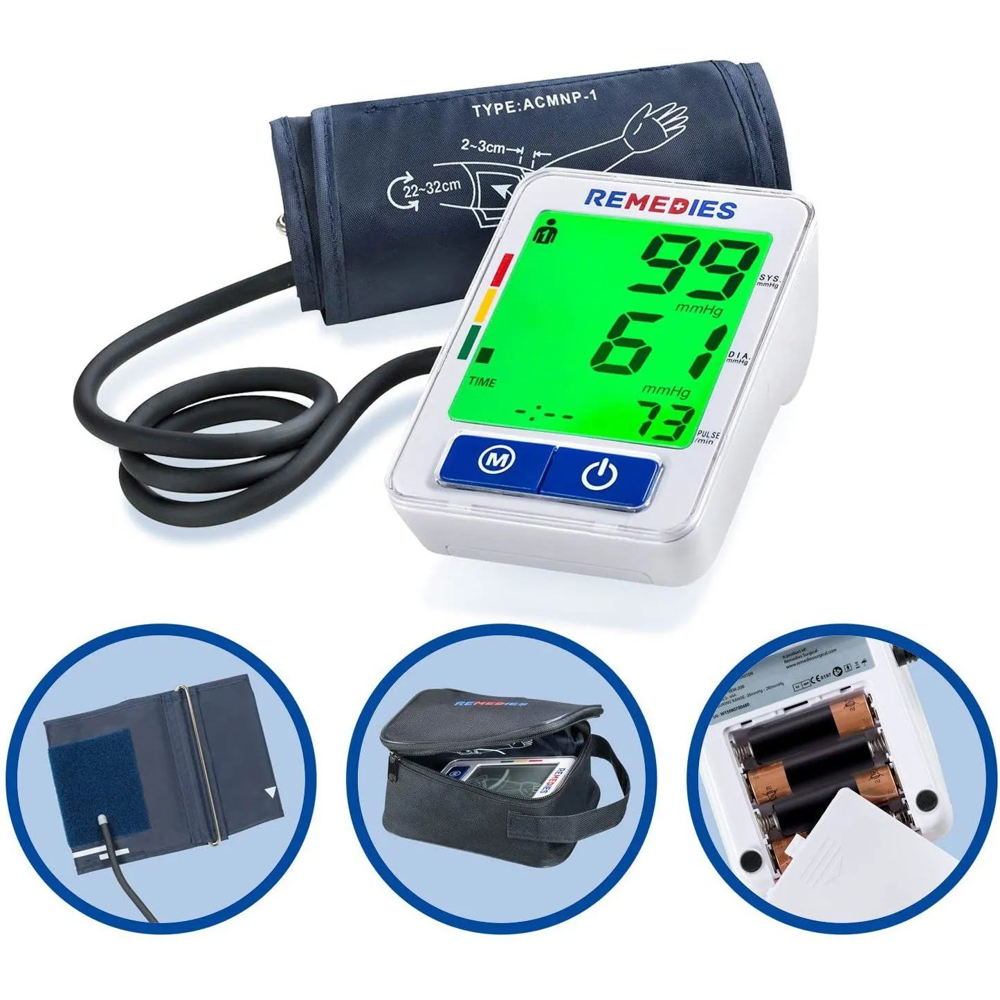 Remedies Automatic Blood Pressure Monitor