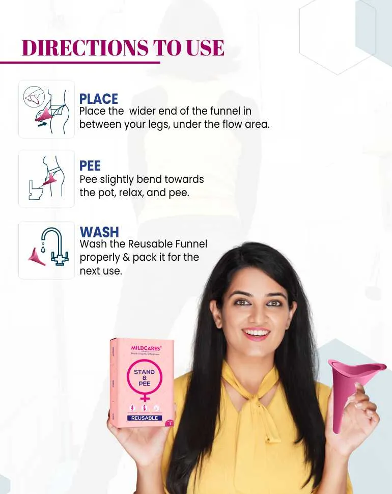 Reusable Stand and Pee Women’s Urinator