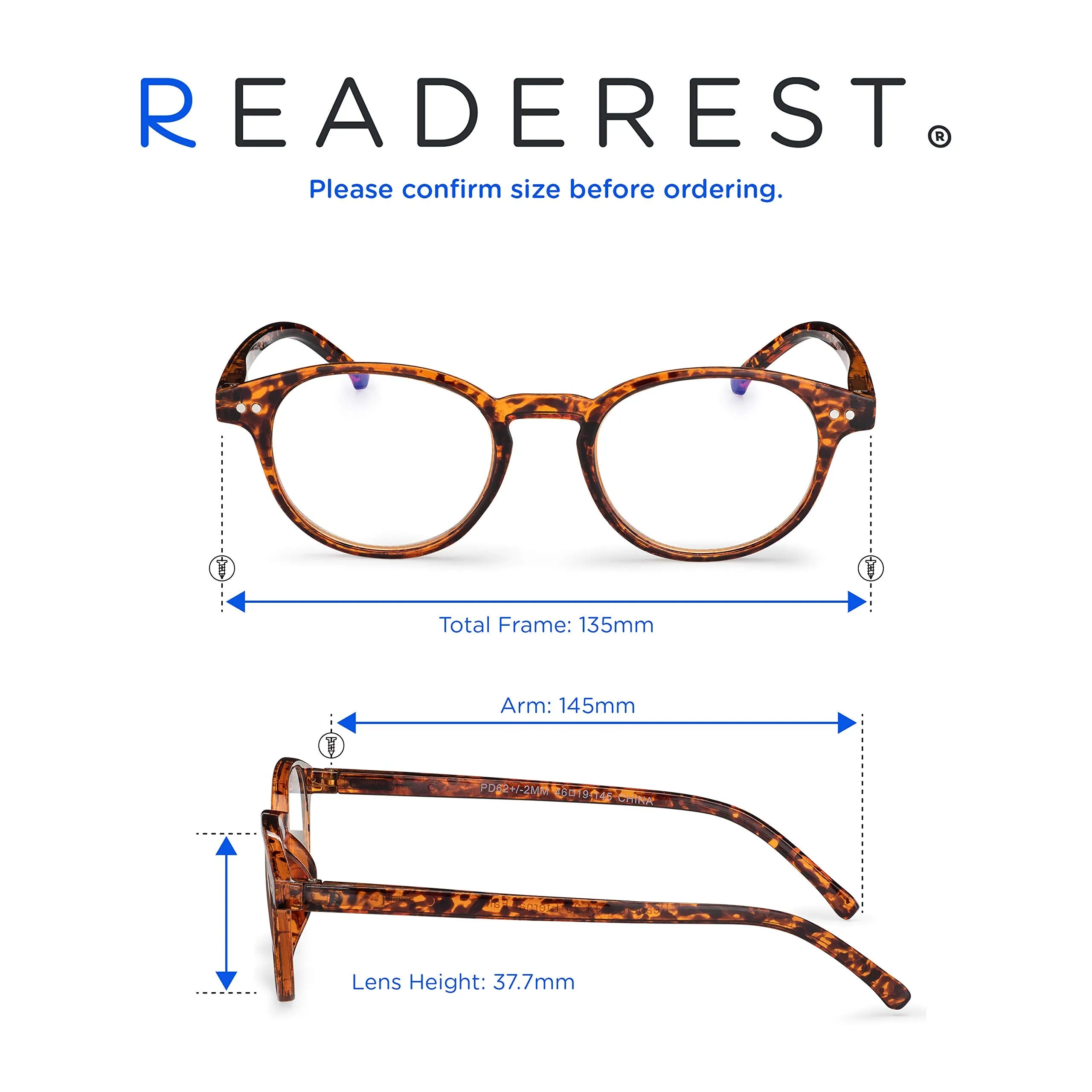 Round-Blue-Light-Blocking-Reading-Glasses-Tortoise-1-75-Magnification-Computer-Glasses