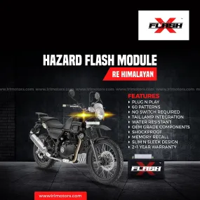 Royal Enfield Himalayan 411 Flash X Hazard Flash Module, Blinker,Flasher