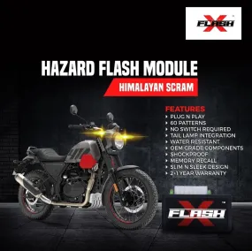 Royal Enfield Scram 411 Flash X Hazard Flash Module, Blinker,Flasher