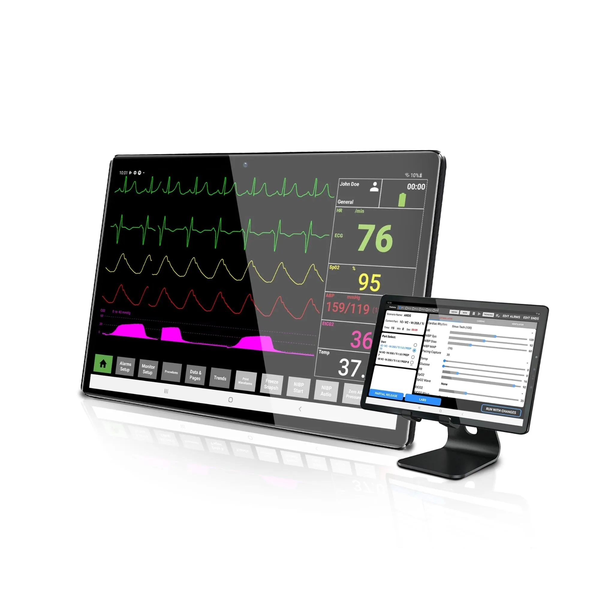 SimVS Simulated Patient Monitor Software
