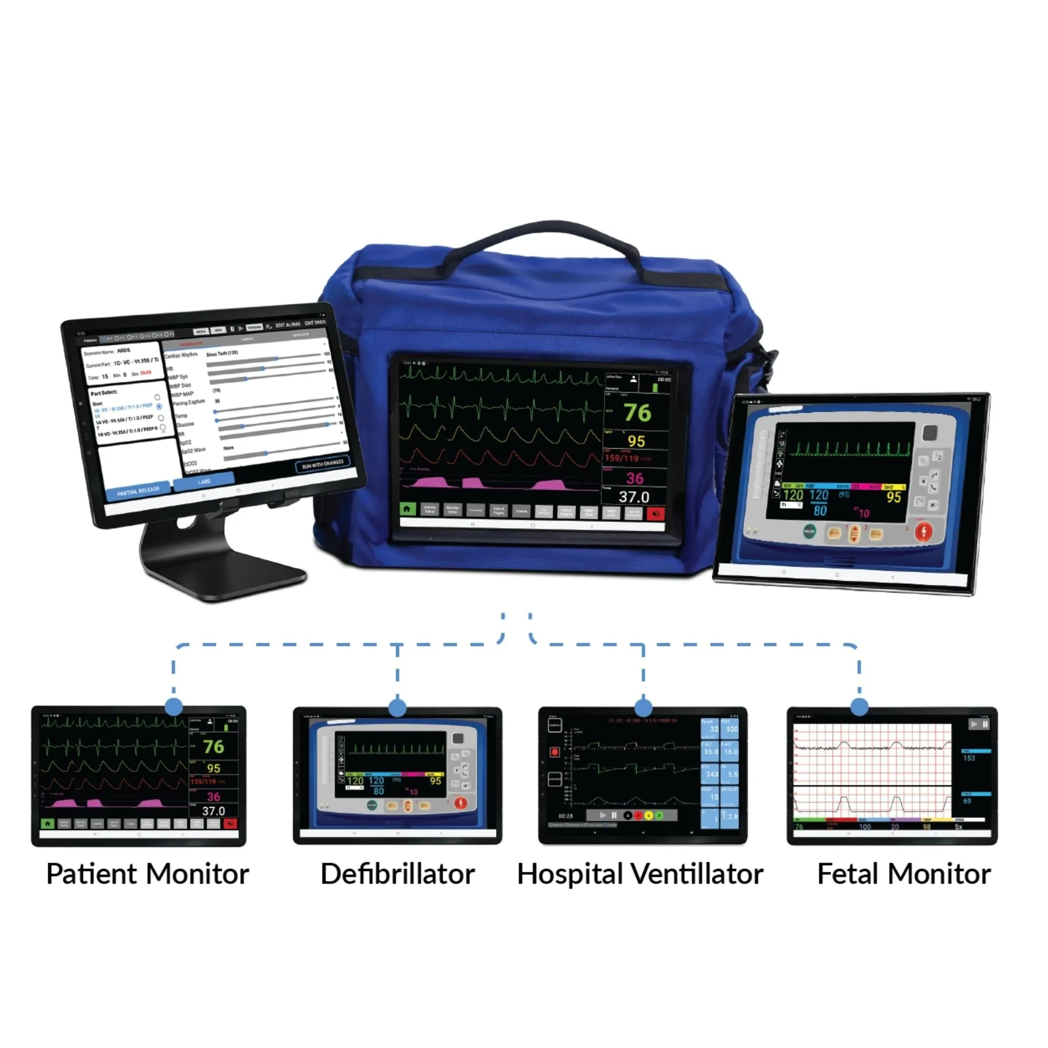 SimVS Simulated Patient Monitor Software