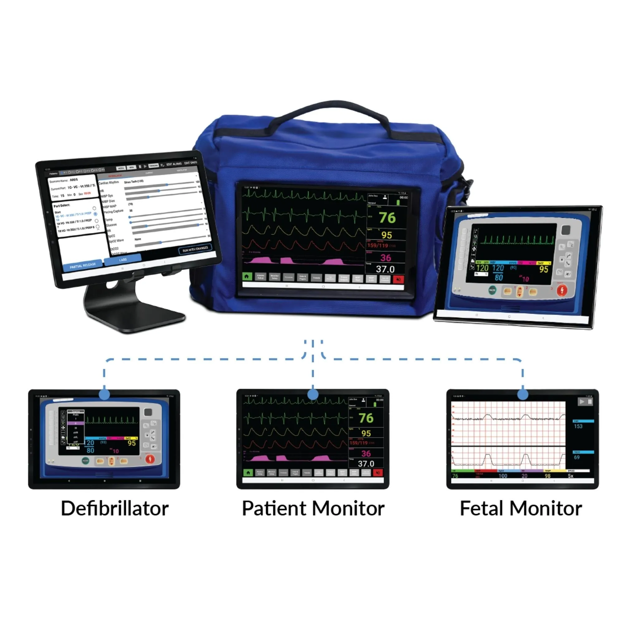 SimVS Simulated Patient Monitor Software