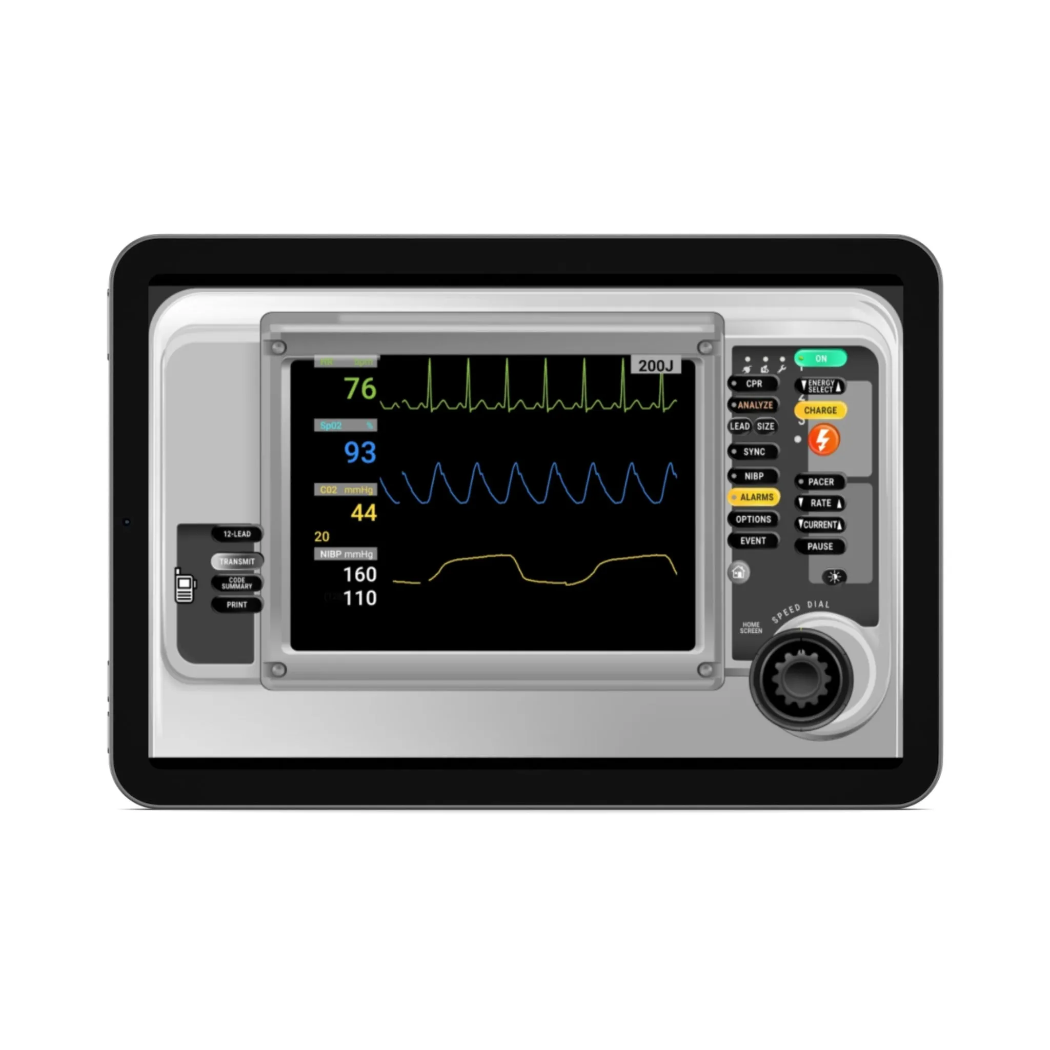 SimVS Simulated Patient Monitor Software