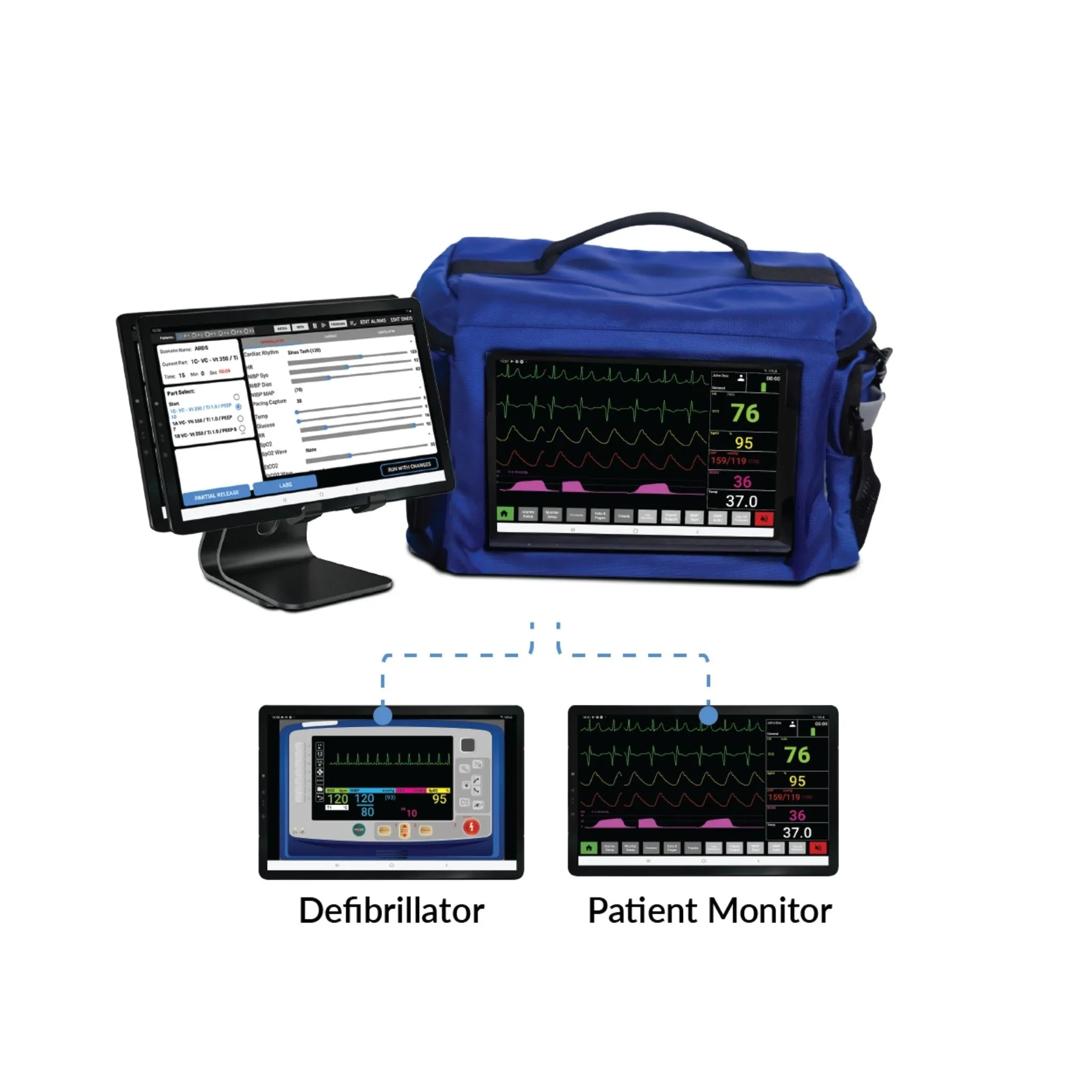 SimVS Simulated Patient Monitor Software