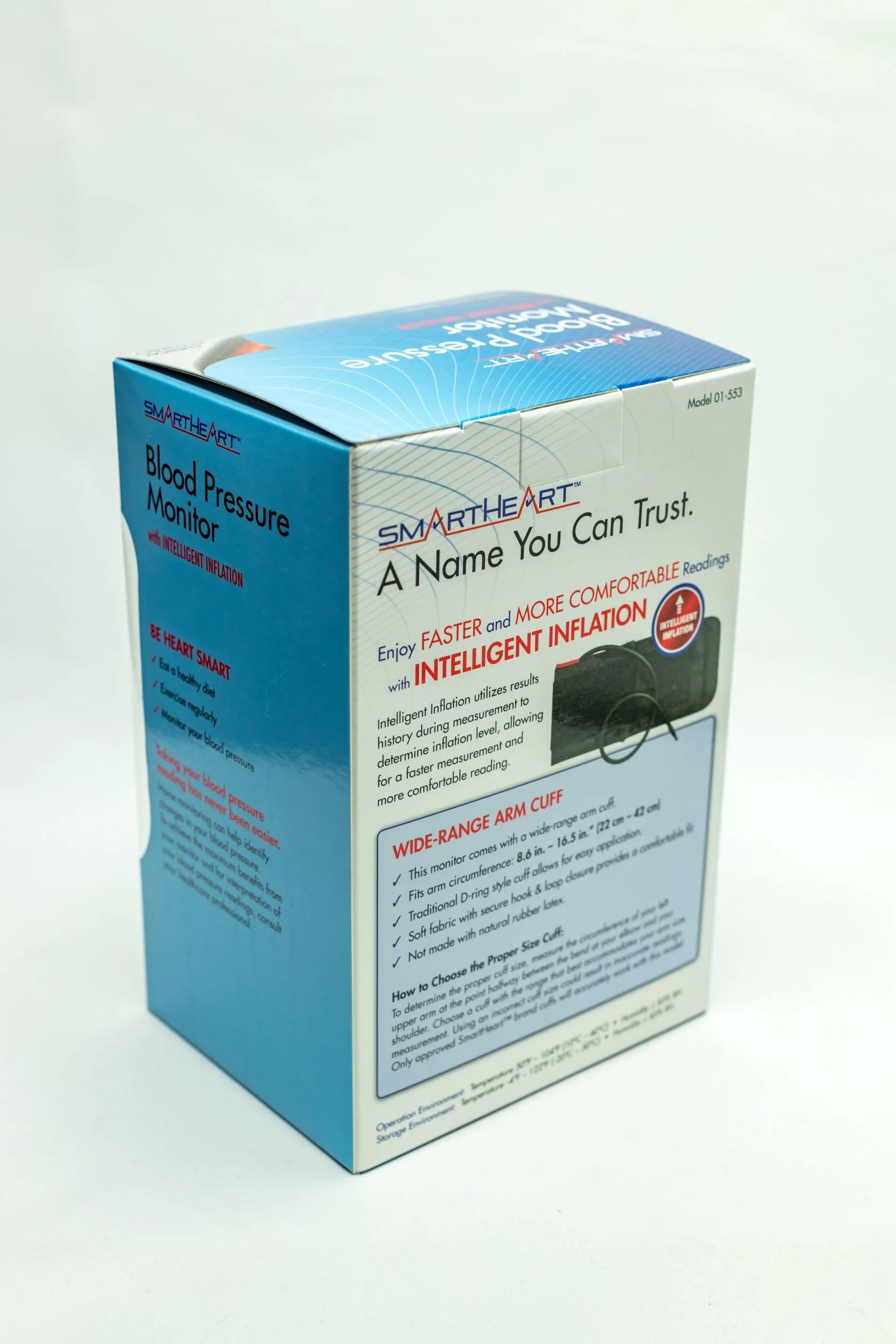 SmartHeart Automatic Digital Blood Pressure Monitor Medical Supply