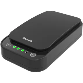Somatik Labs Ultraviolet Phone Sanitiser with Aromatherapy Diffuser- Black
