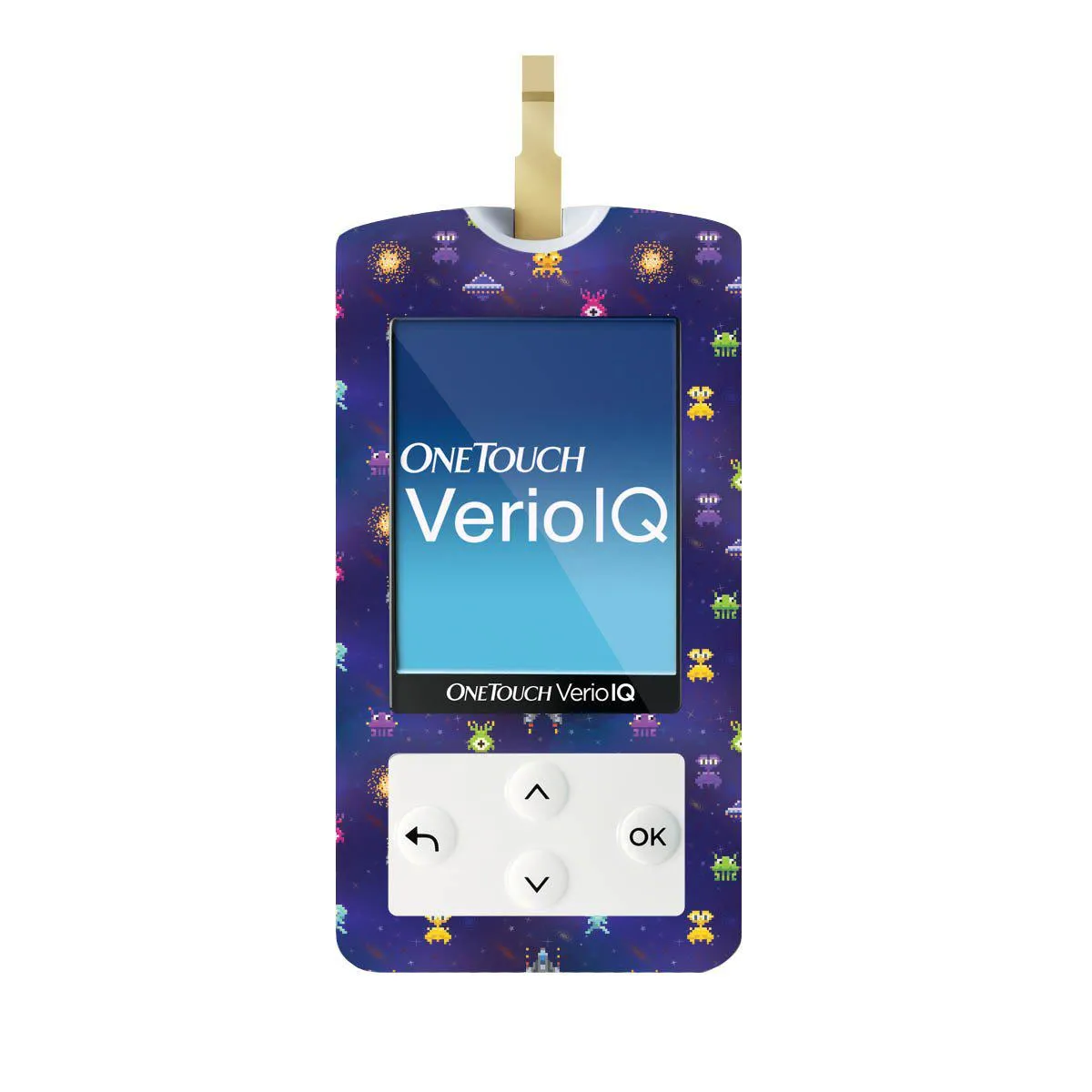 Space Invaders for OneTouch Verio IQ Glucometer