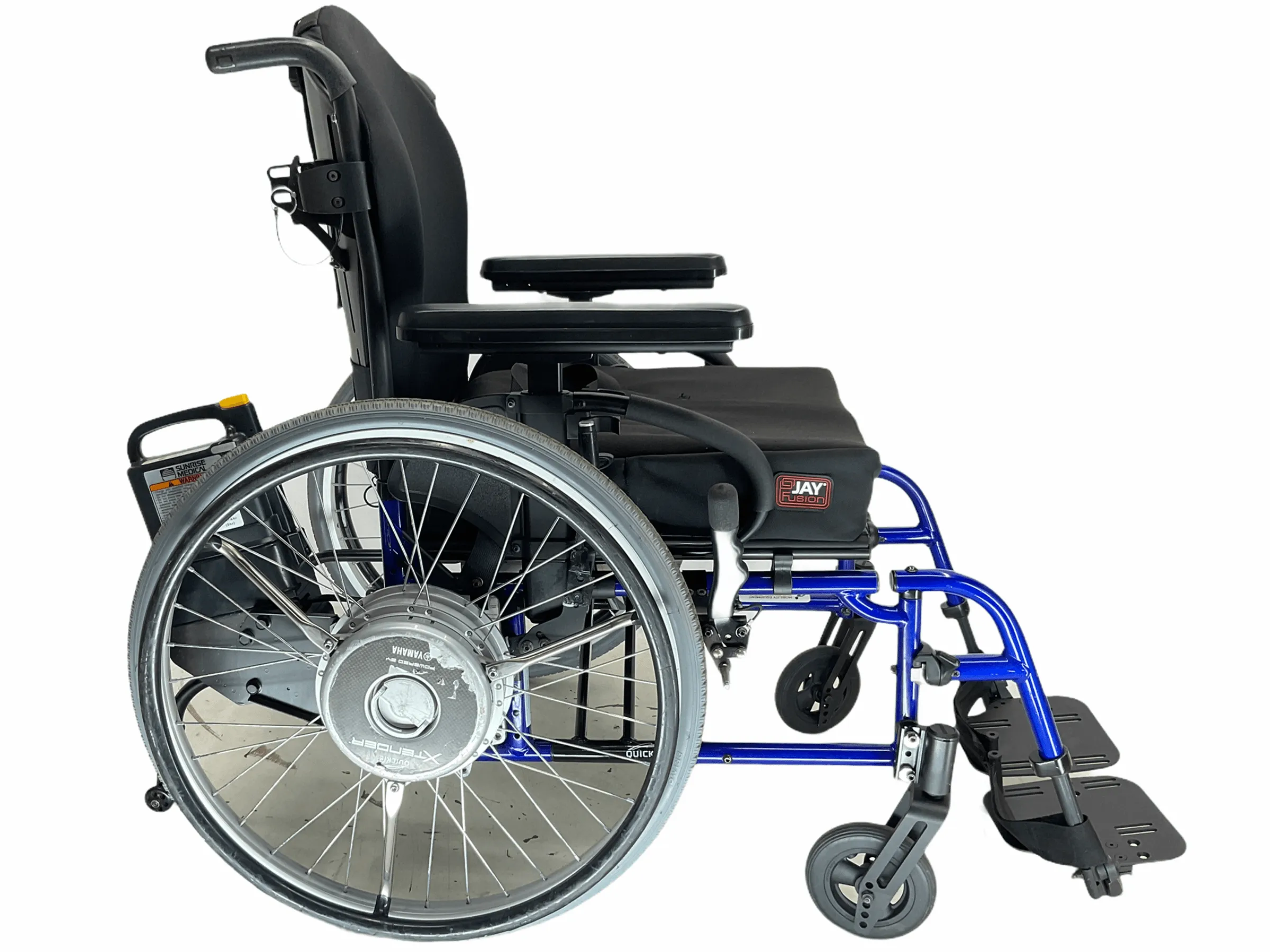 Sunrise Medical Quickie 2 Power Assist Manual Wheelchair | Xtender Power Assist