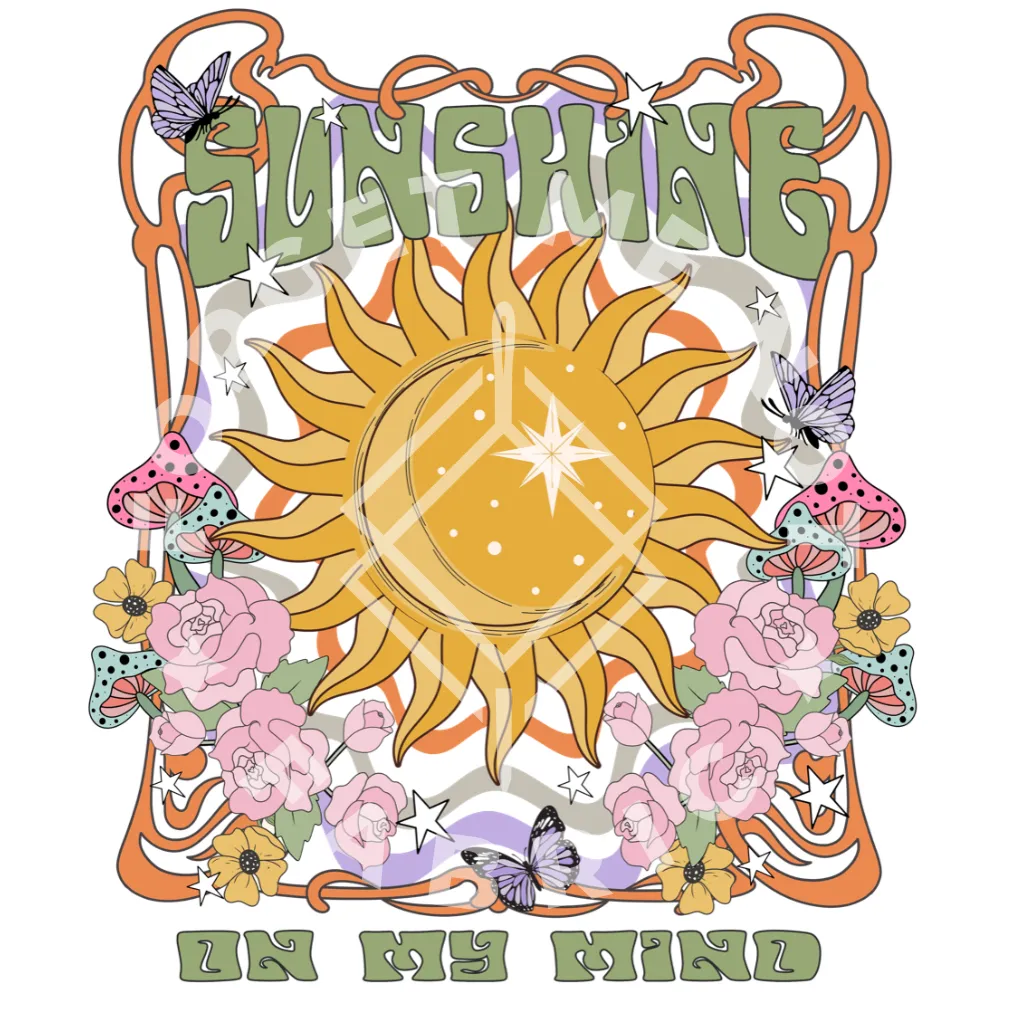 Sunshine On My Mind, Sublimation Heat Transfer