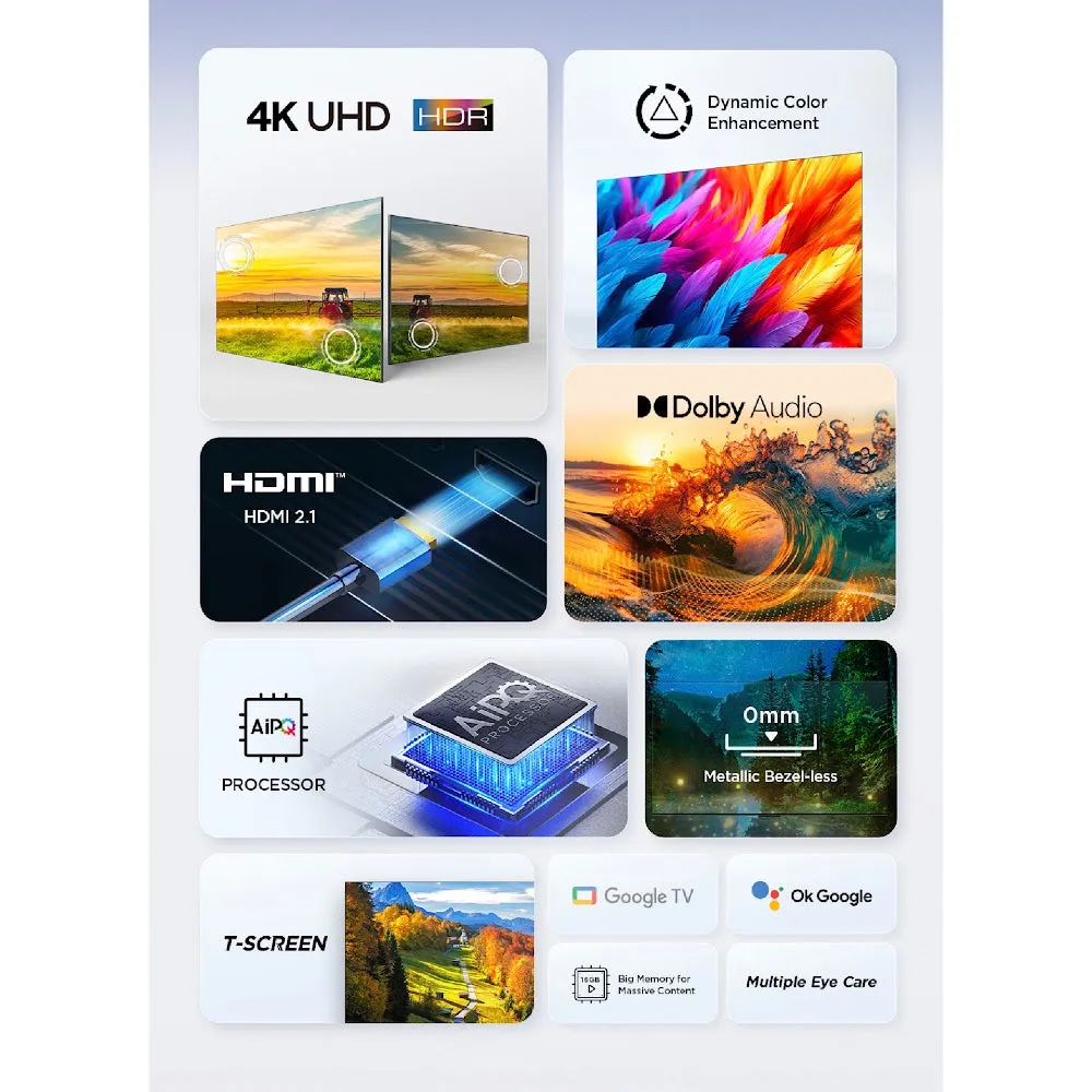 TCL C655 Qled 4K Google TV 55 Inch