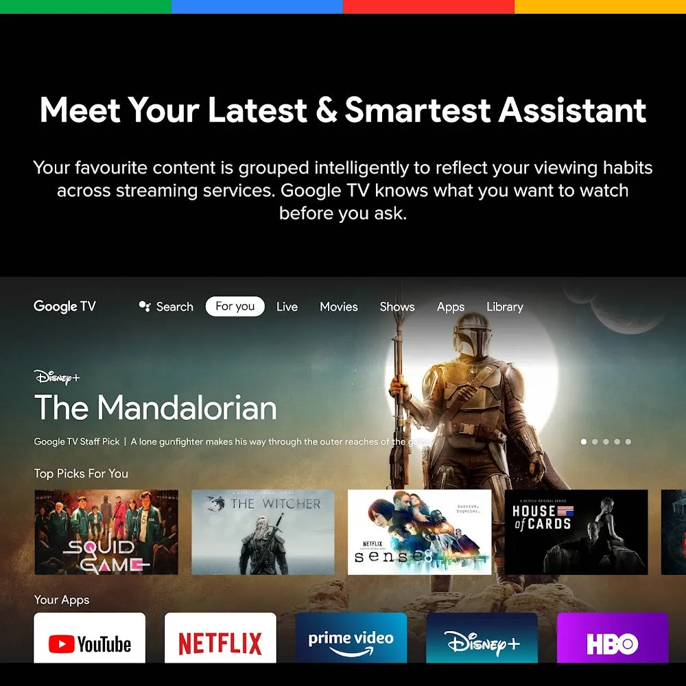 TCL P735 HDR Google TV 75 inch