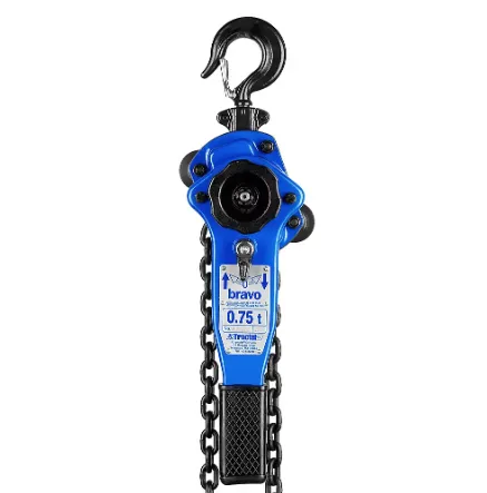 Tractel 19669 Bravo™ Lever Chain Hoist 3/4 Ton - 5 Ft. Lift