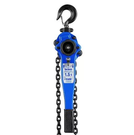 Tractel 19681 Bravo™ Lever Chain Hoist 1.5 Ton - 15 Ft. Lift