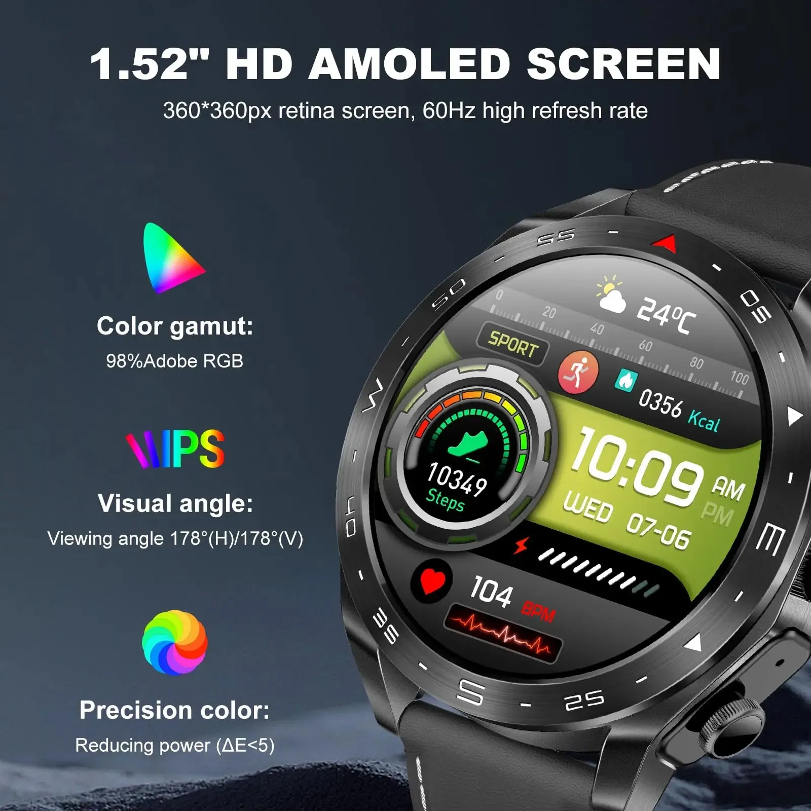 TWS Smart Watch 2-in-1 Bluetooth Earphones HIFI 9D Sound Quality Bluetooth Call For Men and Women Sports Smartwatches