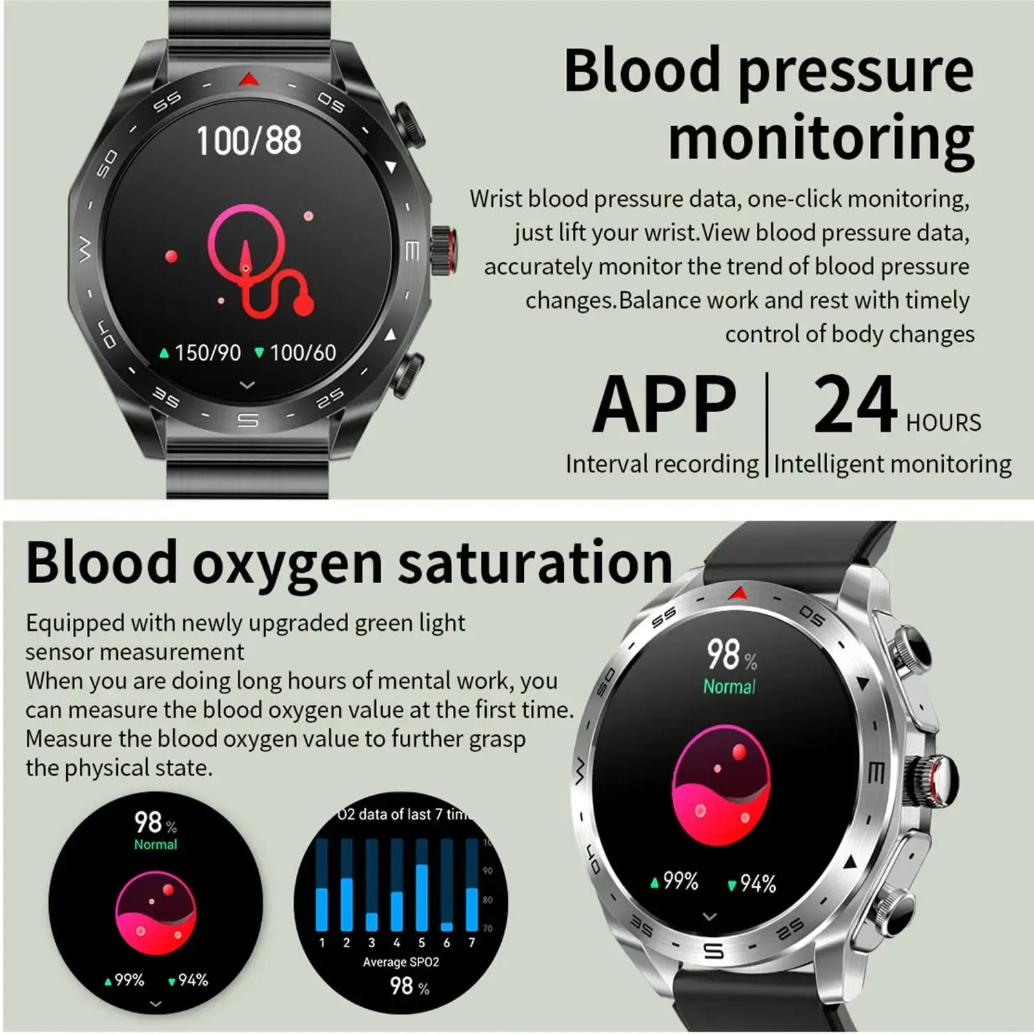 TWS Smart Watch 2-in-1 Bluetooth Earphones HIFI 9D Sound Quality Bluetooth Call For Men and Women Sports Smartwatches