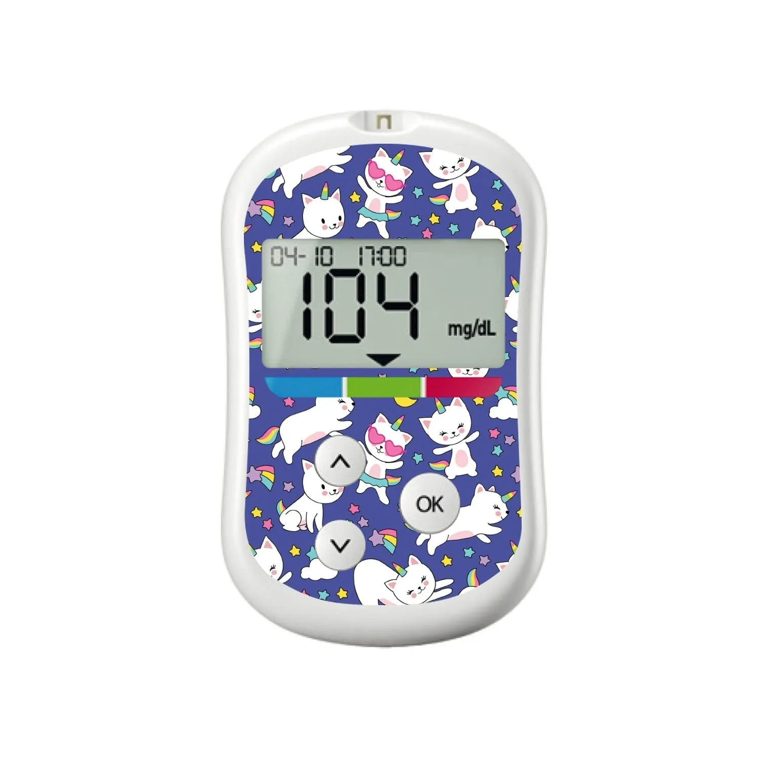Unicorn Cats for OneTouch Verio Flex Glucometer