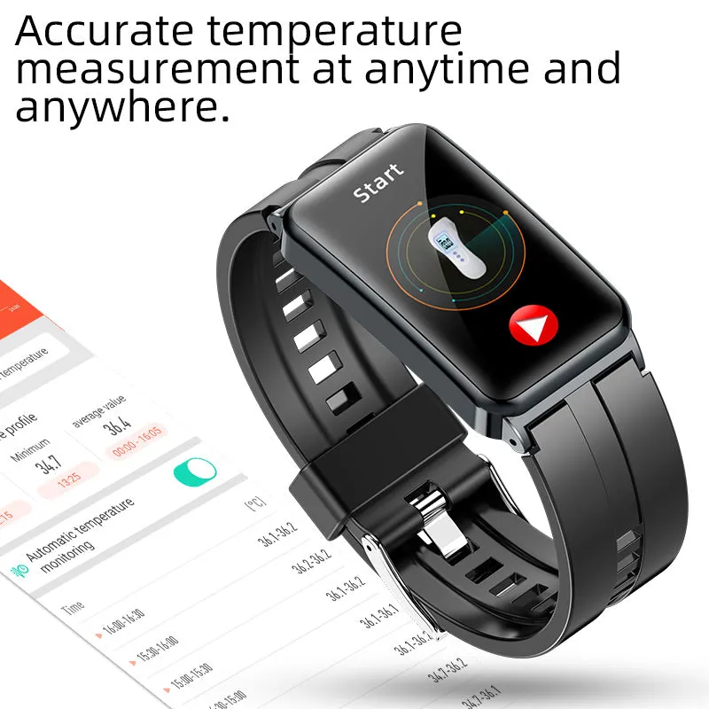 Here’s an optimized title for your e-commerce product:

Upgraded Fitaos VKEP01 Smartwatch - Advanced ECG, Blood Oxygen, Heart Rate, and Blood Pressure Monitoring with Sleek Design and User-Friendly Interface