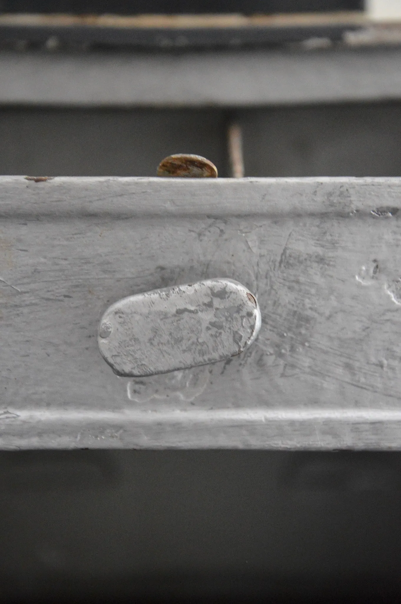 Vintage Industrial Polish medical cabinet