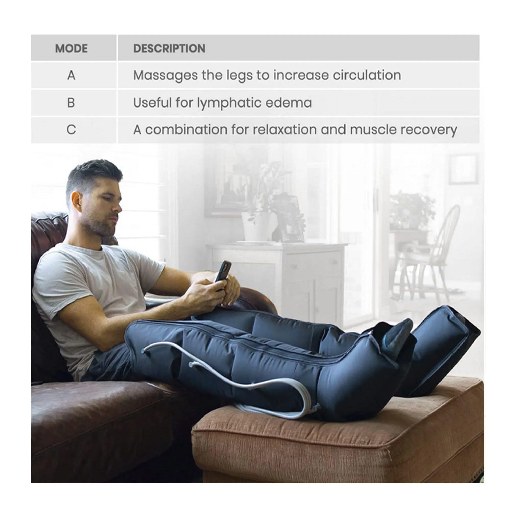 Vive Health Leg Compression Pump Full System Standard