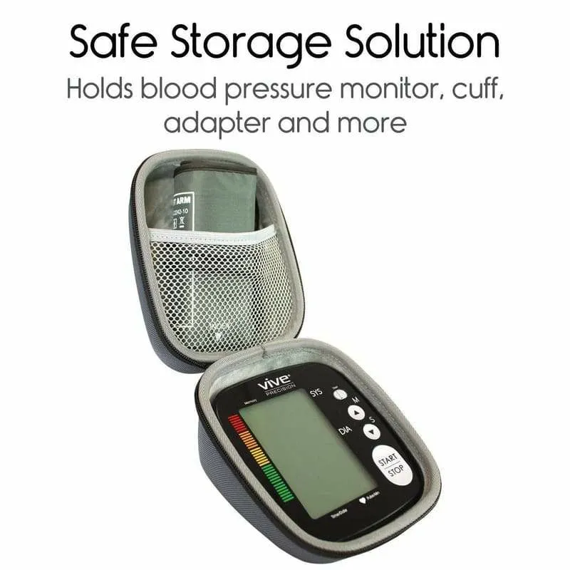 Vive Health Precision Blood Pressure Monitor Case - Gray