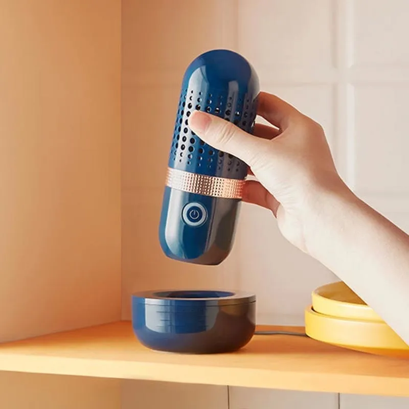 Wireless Capsule Shape Fruit and Vegetable Purifier for Cleaning Fruits and Vegetables, Rice, Meat