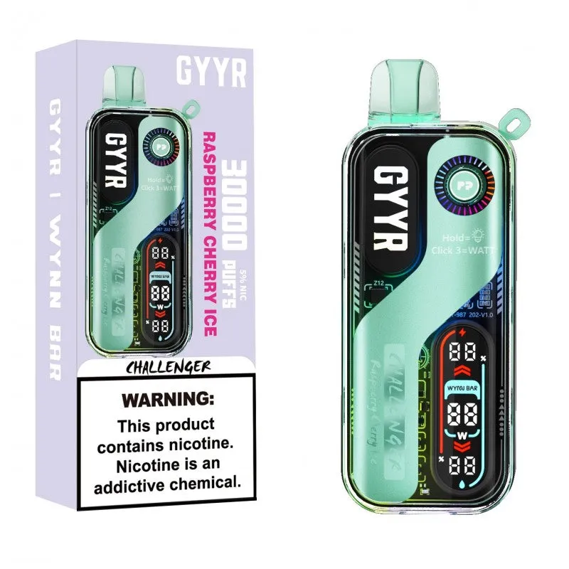 Wynn Bar X GYYR 30K Disposable