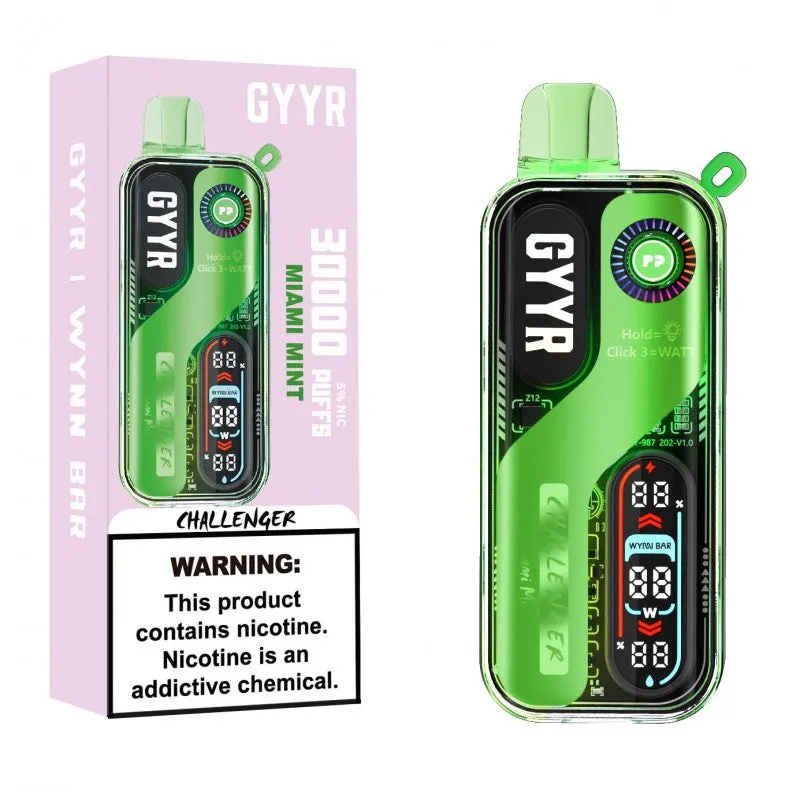 Wynn Bar X GYYR 30K Disposable
