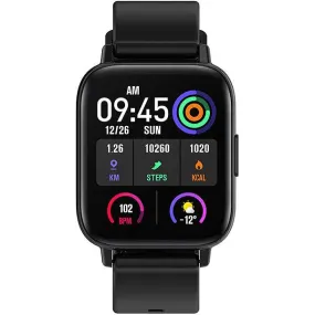 Xcell G3 Talk Smart Watch Black Frame with Silicon Strap Black-4R3U