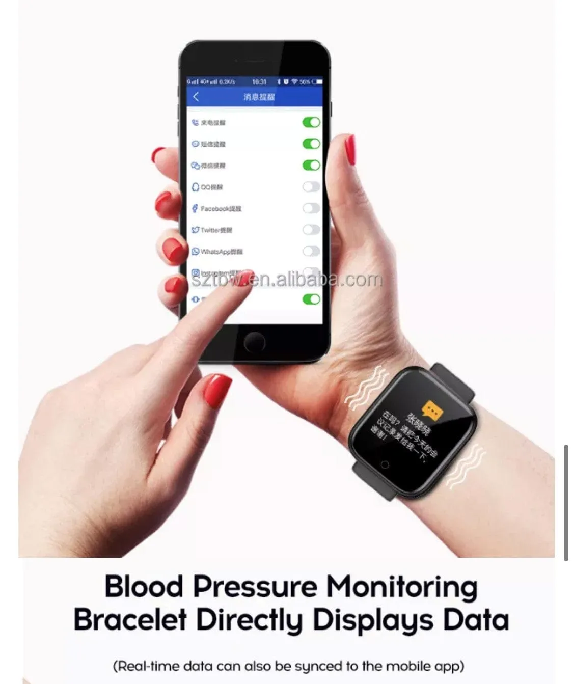 Y68  Smart Watch Yellow