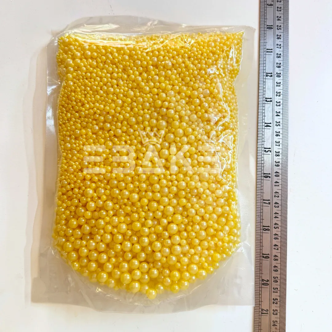 Yellow Sugar Balls (Sprinkles) Mix