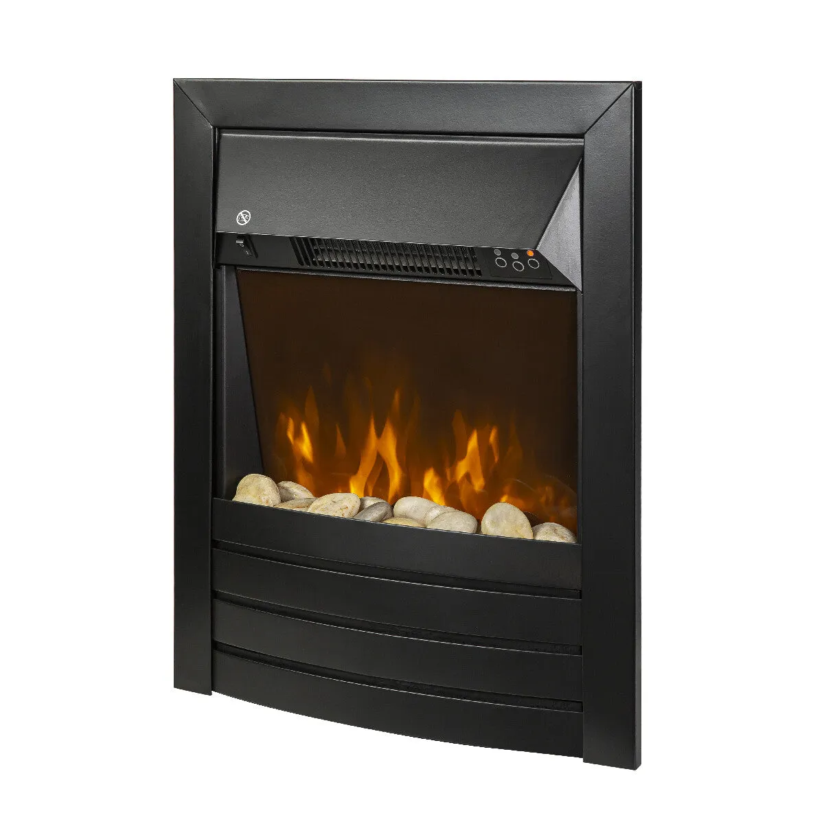 Zanussi ZEFIST1003B electric space heater Indoor Black 2000 W Fan electric space heater